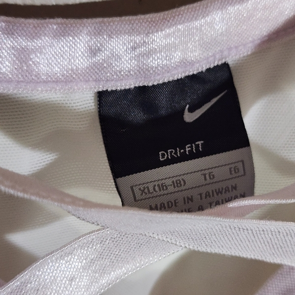 Nike White and Purple Sports Tank - Picture 5 of 6